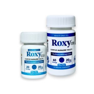 Roxy Complex Alkaloid 7-hydroxymitragynine Tablets Blue Ras 20mg