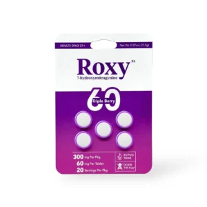 Roxy XL 7-hydroxymitragynine Tablets Triple Berry 60mg Per Tablet